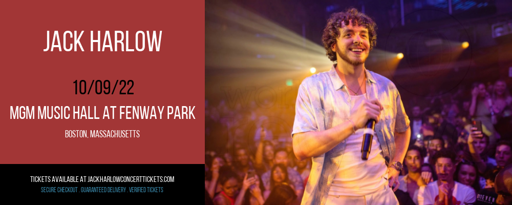 Jack Harlow at Jack Harlow Concert Tickets