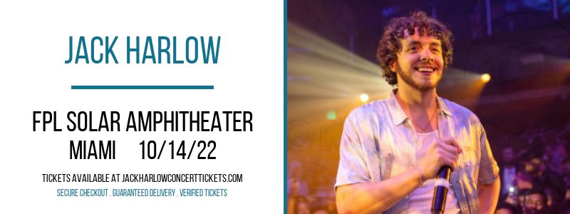 Jack Harlow at Jack Harlow Concert Tickets